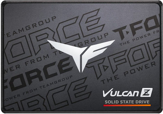 Team Group VULCAN Z 2 TB SATA SSD (Schwarz/Grau, 2,5'')