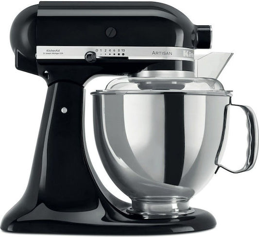Kitchenaid Κουζινομηχανή 300W με Ανοξείδωτο Κάδο 4.8lt Black