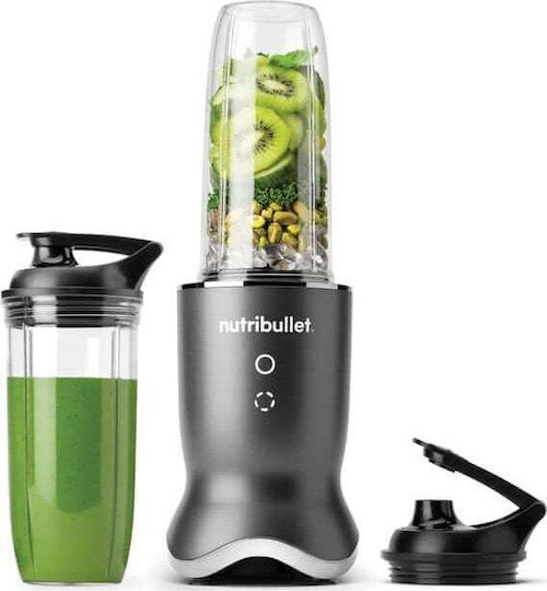 NutriBullet Ultra Μπλέντερ με Κανάτα Tritan 900 ml 1200W Gray/Silver
