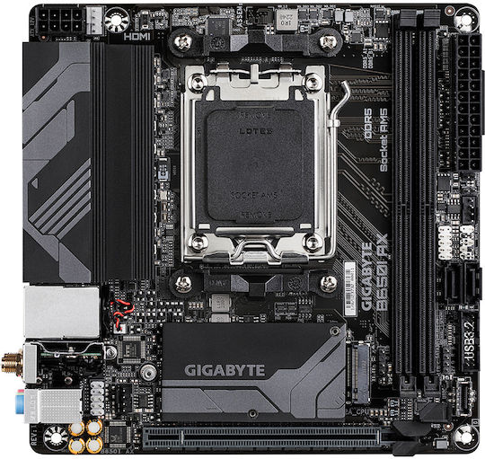 Gigabyte B650I AX rev. 1.0 Wi-Fi Motherboard Mini ITX με AMD AM5 Socket B650I