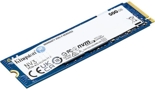 Kingston NV3 500 GB SSD (PCIe 4.0 x4, NVMe, M.2 2280)