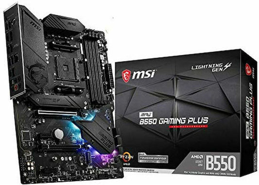MSI MPG B550 GAMING PLUS (Μαύρη)