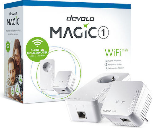 Devolo Magic 1 WiFi Starter Kit Mini Powerline + WLAN