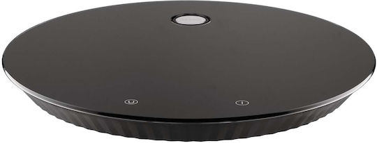 Alessi Kitchen Scale Plisse MDL16 B, black