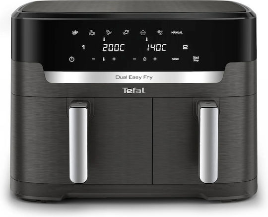 Tefal Easy Fry Dual XXL EY942HE0 fryer Double 11 L Stand-alone 2020 W Hot air fryer Grey
