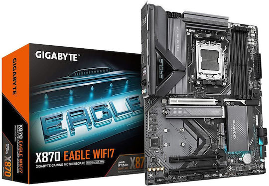 GigaByte X870 EAGLE WIFI7 (Μαύρο/Γκρίζο)