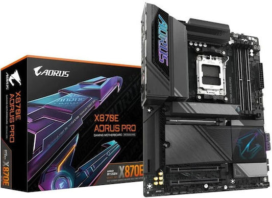 GigaByte X870E AORUS PRO Μαύρο