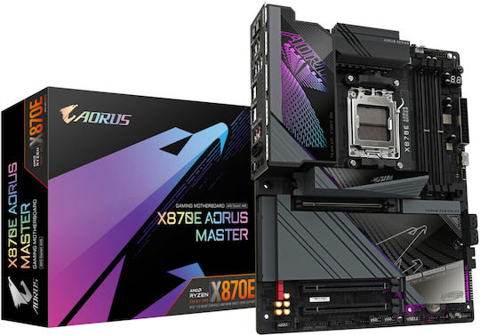 GigaByte X870E AORUS MASTER (Μαύρο)