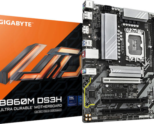 Gigabyte B860M DS3H                  (B860,S1851,mATX,DDR5