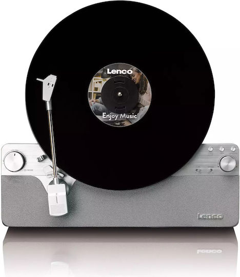 Lenco LSA-071SI Πικάπ με Belt Drive, Προενίσχυση και Ενσωματωμένα Ηχεία Ασημί