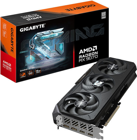 Gigabyte Radeon RX 9070 Gaming OC 16GB GDDR6