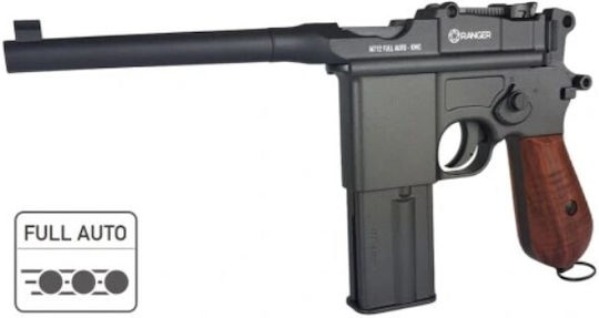 Air rifle pistol Ranger M712 BROOMHANDLE Full Auto Blowback K.4,5 BBS 19-shots KWC