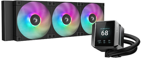 DeepCool MYSTIQUE 360 ARGB Processor All-in-one liquid cooler 12 cm Black 1 pc(s)