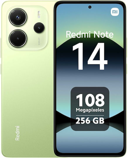 Xiaomi Redmi Note 14 8GB+256GB 6.67" 4G Lime Green