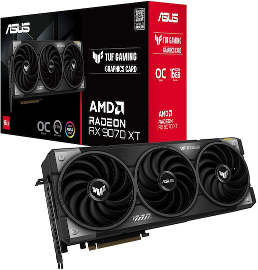 Asus Radeon RX 9070 XT TUF GAMING OC - Γραφική Κάρτα