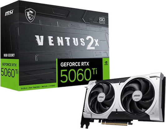MSI GeForce RTX 5060 Ti VENTUS 2X OC PLUS 8G
