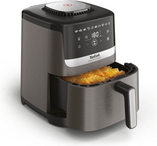 Tefal Easy Fry Silence EY551HE0 fryer Single 5 L Stand-alone Hot air fryer Black, Grey, Stainless steel