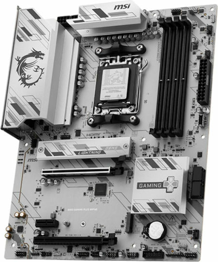 MSI B850 Gaming Plus Wifi6E Motherboard ATX με AMD AM5 Socket 7E80-001R