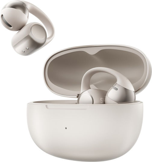 Shokz OpenDots ONE Open Ear Bluetooth Handsfree Ακουστικά με Αντοχή στον Ιδρώτα και Θήκη Φόρτισης Γκρι