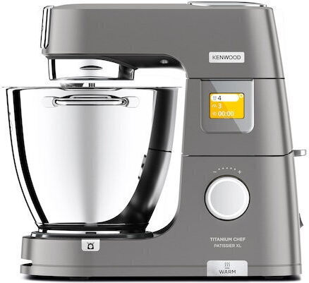 Kenwood Titanium Chef Patissier XL Κουζινομηχανή 1400W με Ανοξείδωτο Κάδο 7lt KWL90.164SI