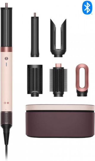 Dyson Hs09 Airwrap Co-anda2x Straight + Wavy Ηλεκτρική Βούρτσα με Αέρα για Ίσιωμα και Μπούκλες 1700W Pink / Rose Gold.