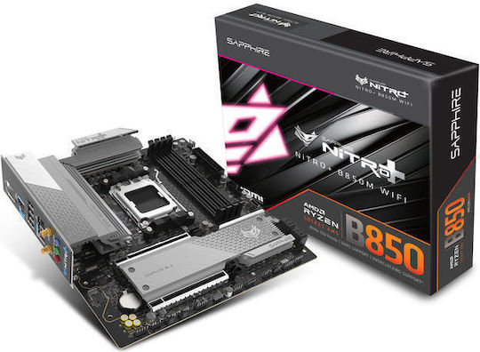 Sapphire MB NITRO+ B850M WIFI7 - AMD AM5, DDR5, MATX