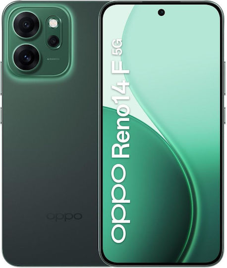 OPPO Reno 14F 8+256GB 6.57" 5G Luminous Green