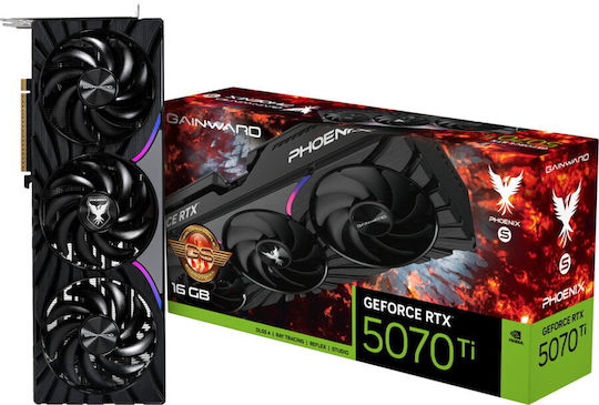 Gainward GeForce RTX 5070 Ti 16GB GDDR7 Phoenix-S GS Κάρτα Γραφικών