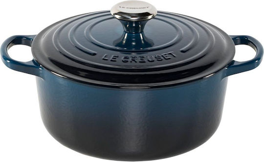 Le Creuset Signature Στρογγυλό Ταψί 24 εκ. σε Χρώμα Νυχτός