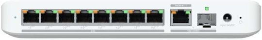 Ubiquiti Flex 2.5G (χωρίς τροφοδοτικό) Managed L2 PoE+ Switch με 8 Θύρες Ethernet