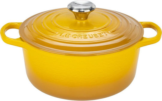 Le Creuset Signature Στρογγυλό Ταψί 24 εκ. σε Χρώμα Νέκταρ