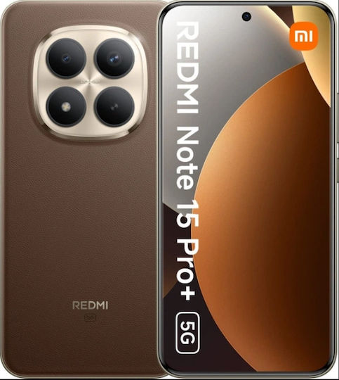 Xiaomi Redmi Note 15 Pro+ 8+256GB 6.83" 5G Mocha Brown