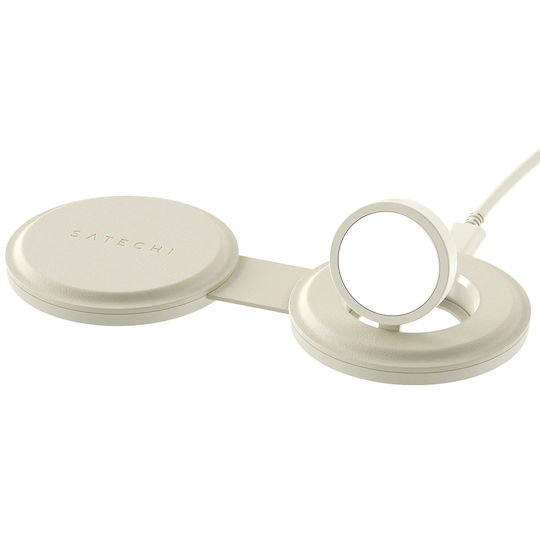 Satechi OntheGo 2-in-1 Wireless Charger — Sand