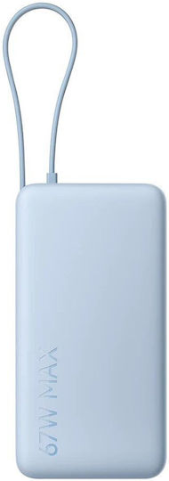 Xiaomi 67W Power Bank 20000 (Integrated Cable) Ice Blue BHR08O8GL