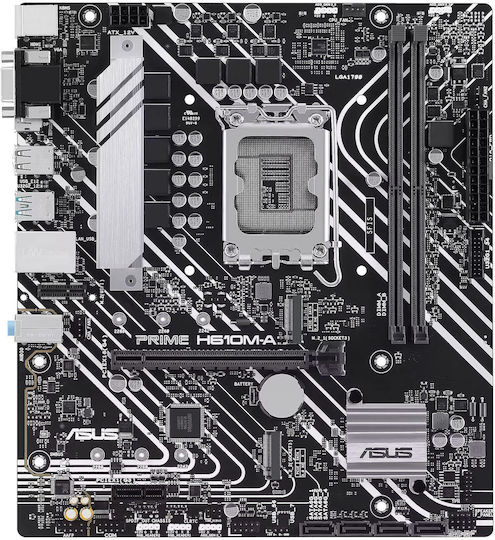 Asus PRIME H610M-A Motherboard ATX με AMD AM5 Socket 90MB1MJ0-M0EAY0