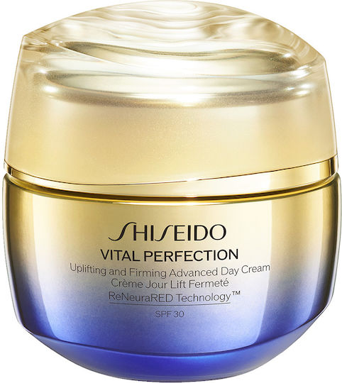 Shiseido Vital Perfection Συσφικτική Κρέμα Προσώπου Ημέρας με SPF30 50ml
