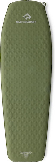 Sea to Summit Mat Αυτοφούσκωτο Μονό Υπόστρωμα Camping 75x28cm Πάχους 16cm Πράσινο