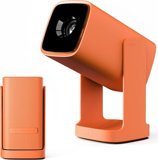 Wanbo Cube 1 Canyon Orange Projector 720P 200 Iso Lumen Android TV 11