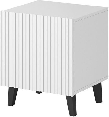 PAFOS bedside table 2 pcs. 45x40x51 cm white matt