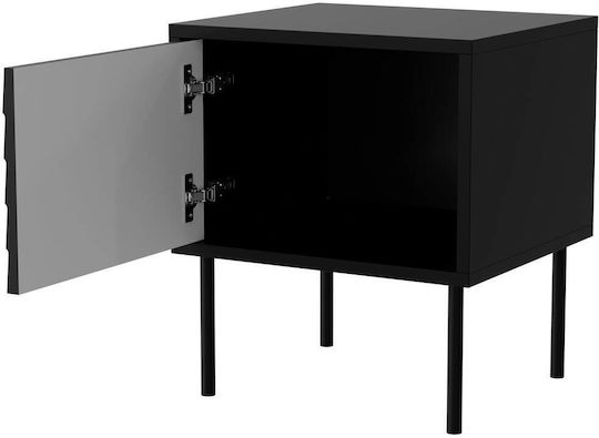 Cama Bedside cabinet, 2 pcs. CORTINA 45x40x51 black