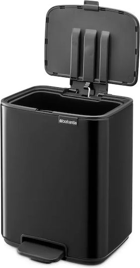 Brabantia Pedal Bin Bo 7 Liter Matt Black