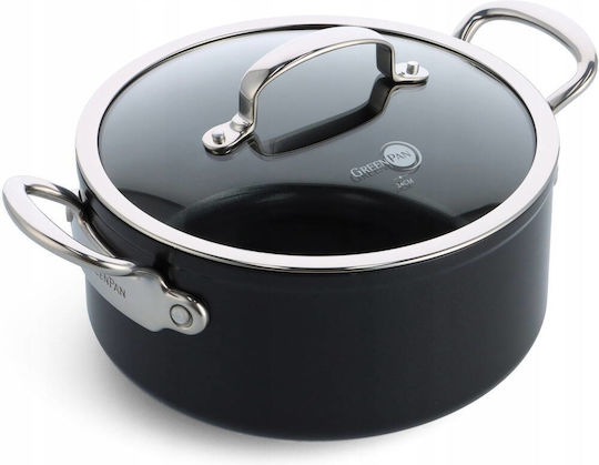 GreenPan Barcelona Pro Casserole 24cm Black