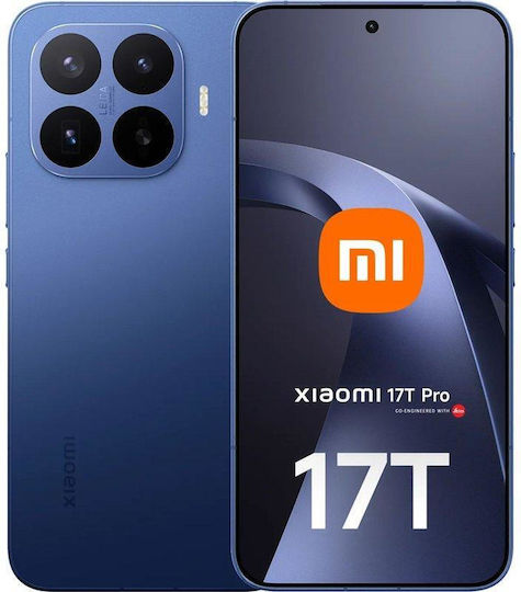 Xiaomi 17T Pro 12GB RAM, 256GB Storage Dual SIM 5G Smartphone in Deep Blue