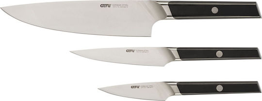 Gefu ACURO Knife-Set 3-pcs Chef - All-Purpose & Vegetable Knife