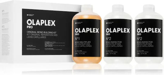 Olaplex Salon Kit No.1 Bond Multiplier 525 ml + No.2 Bond Perfector 2 x 525 ml + Dosing Dispenser