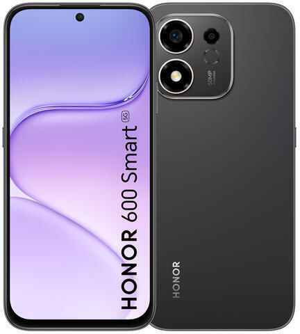 Honor 600 Smart 4GB+128GB 6.87" 5G Black DS