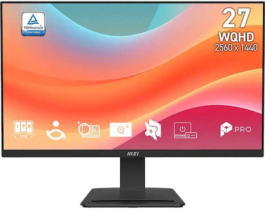 MSI PRO MP273QDE E7 68.58cm (27") QHD 16:9 IPS DP HDMI