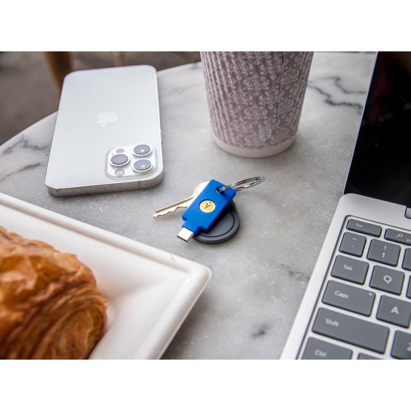 YUBICO USB-Sicherheitsschlüssel USBSicherheitsschlüssel NFC Schwarz (5060408465301)